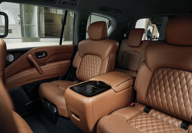 2023 INFINITI QX80 Key Features - SEATING FOR UP TO 8 | Crossroads INFINITI of Raleigh in Raleigh NC
