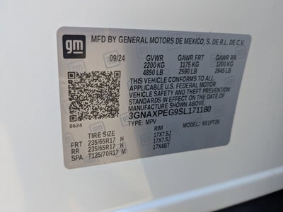 2025 Chevrolet Equinox AWD LT