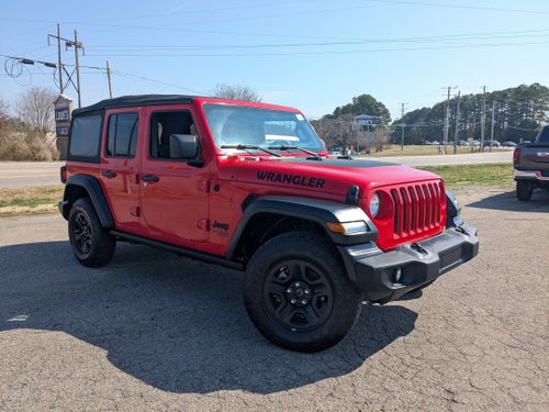2018 Jeep Wrangler Unlimited Sport 4x4