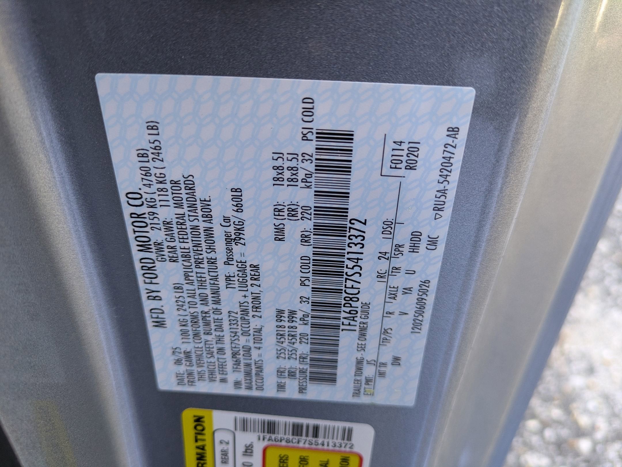 2025 Ford Mustang GT