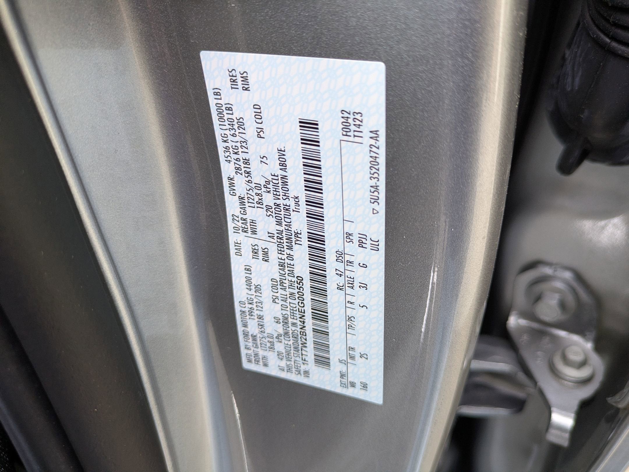 2022 Ford Super Duty F-250 SRW XLT