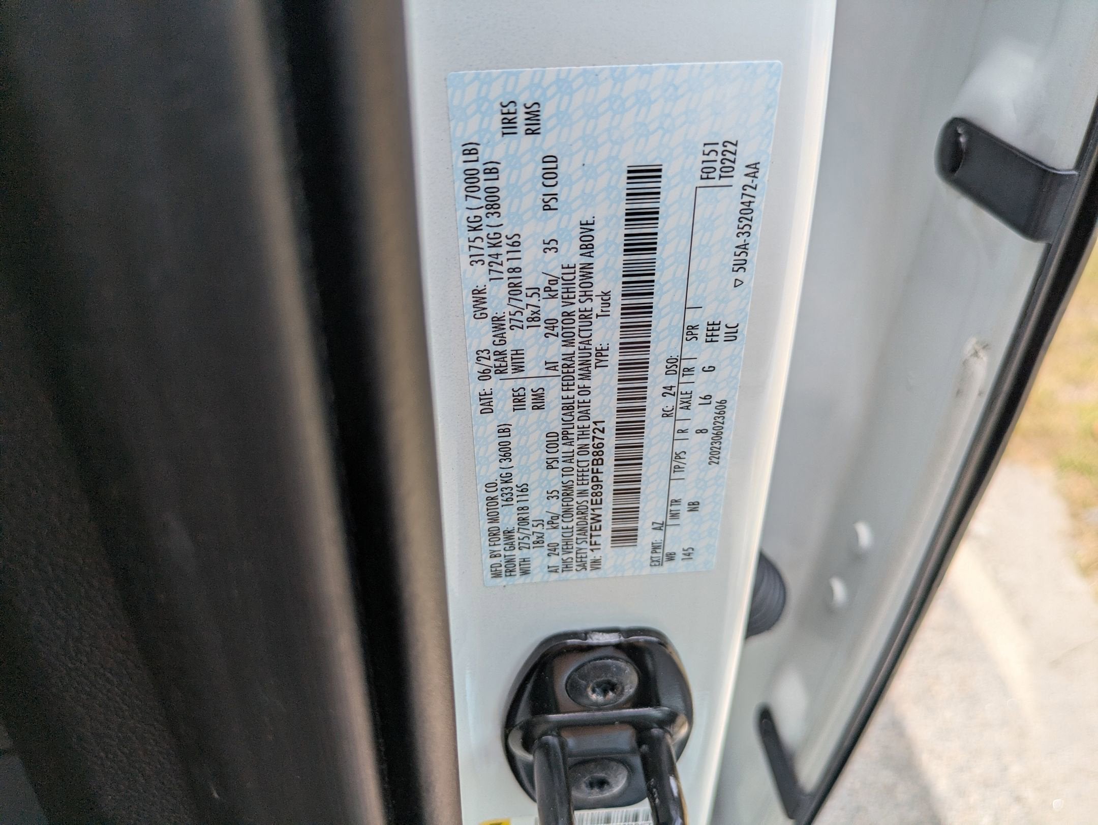 2023 Ford F-150 Tremor