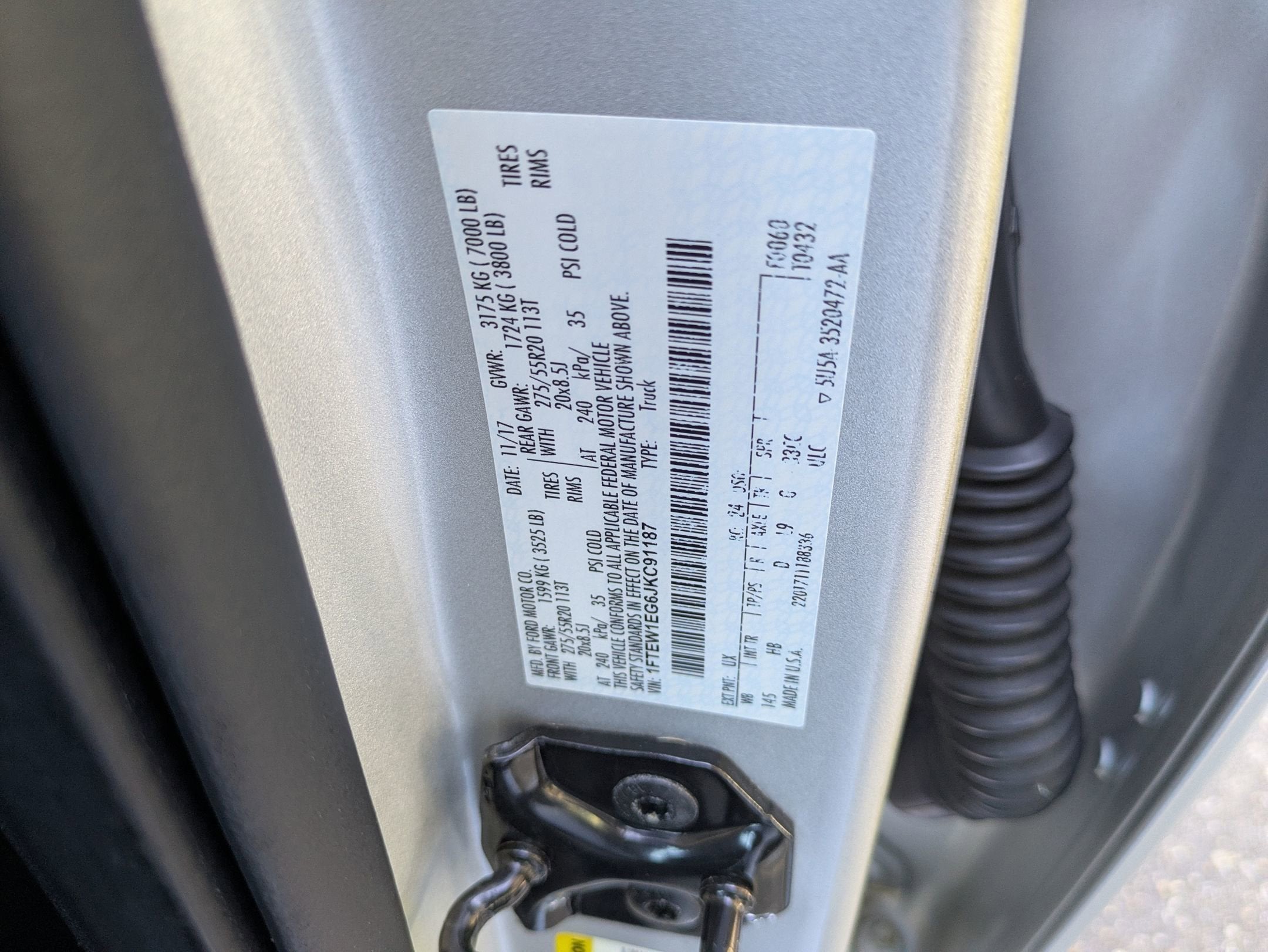 2018 Ford F-150 LARIAT