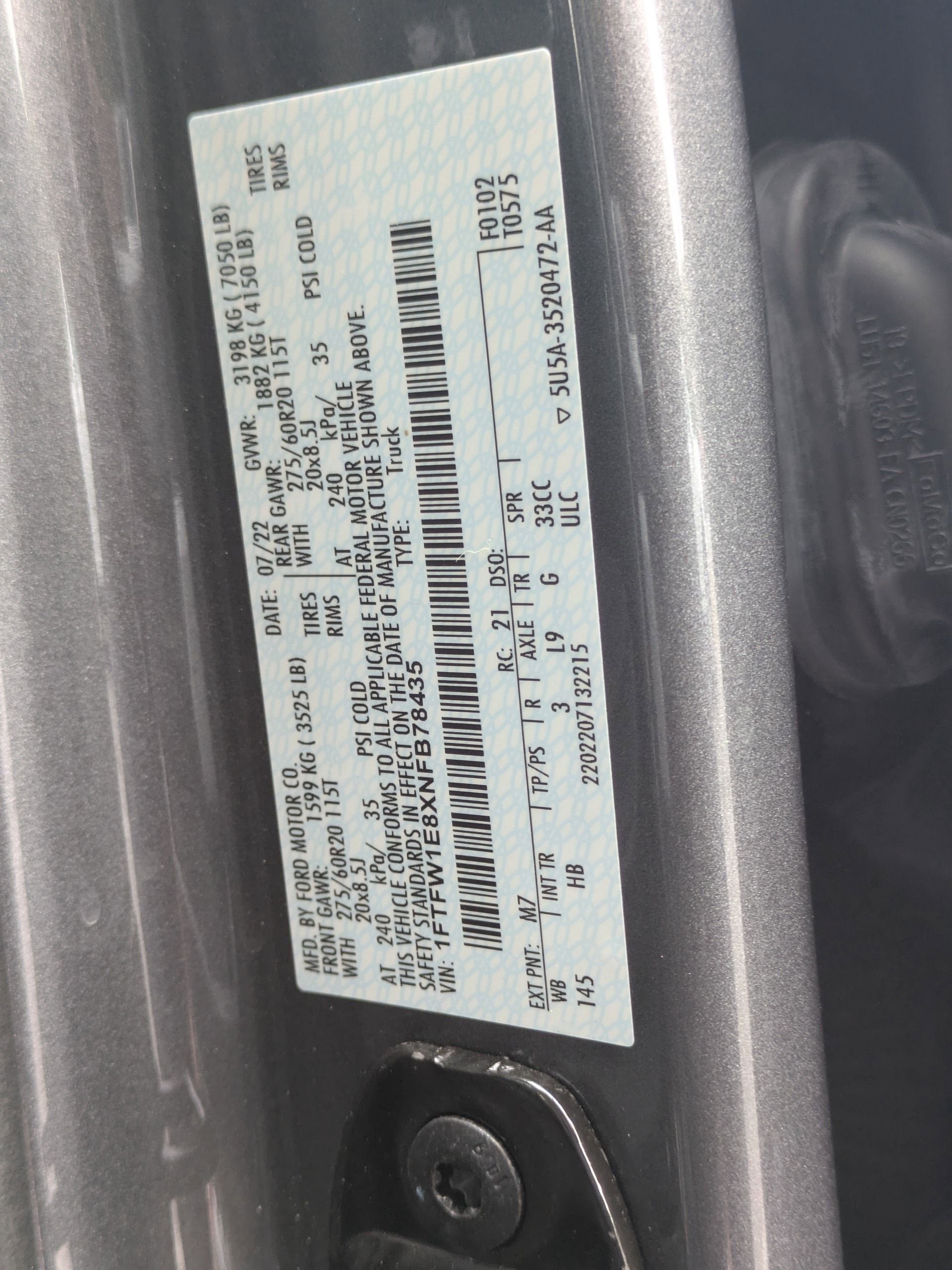 2022 Ford F-150 LARIAT
