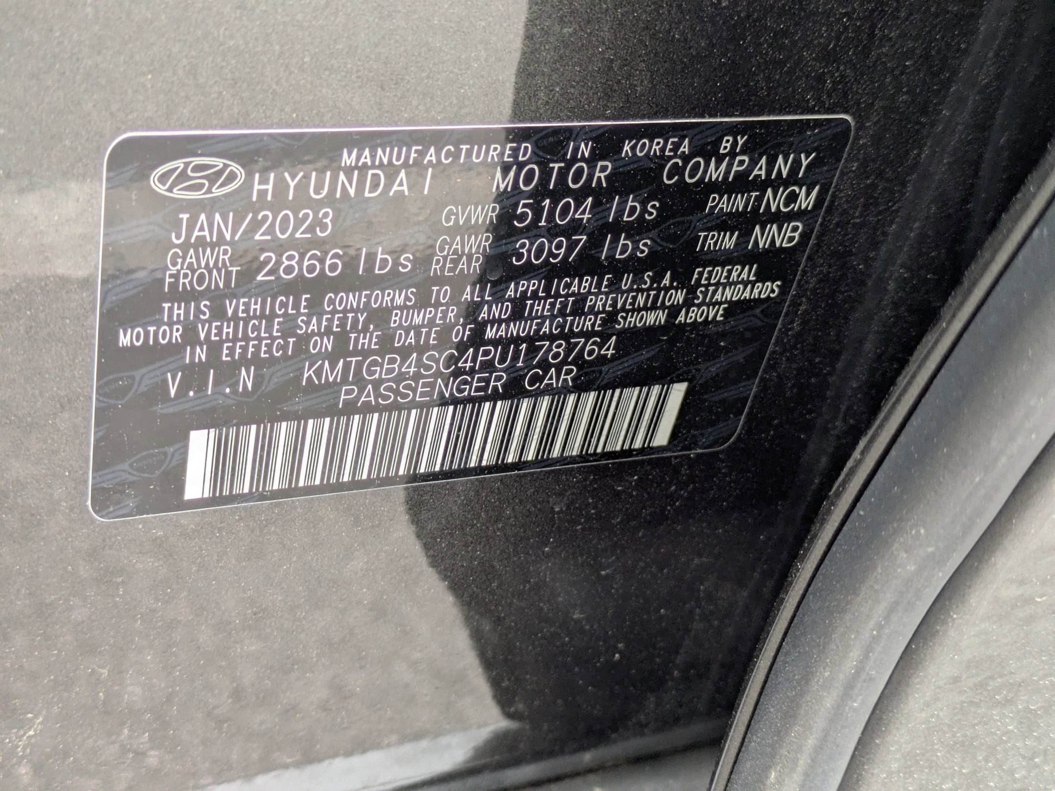 2023 Genesis G80 2.5T