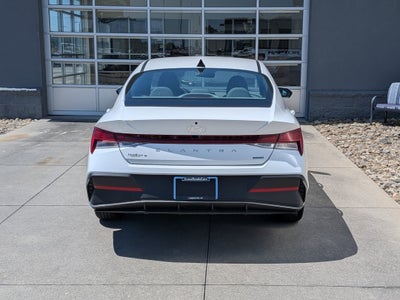 2025 Hyundai Elantra Hybrid Blue