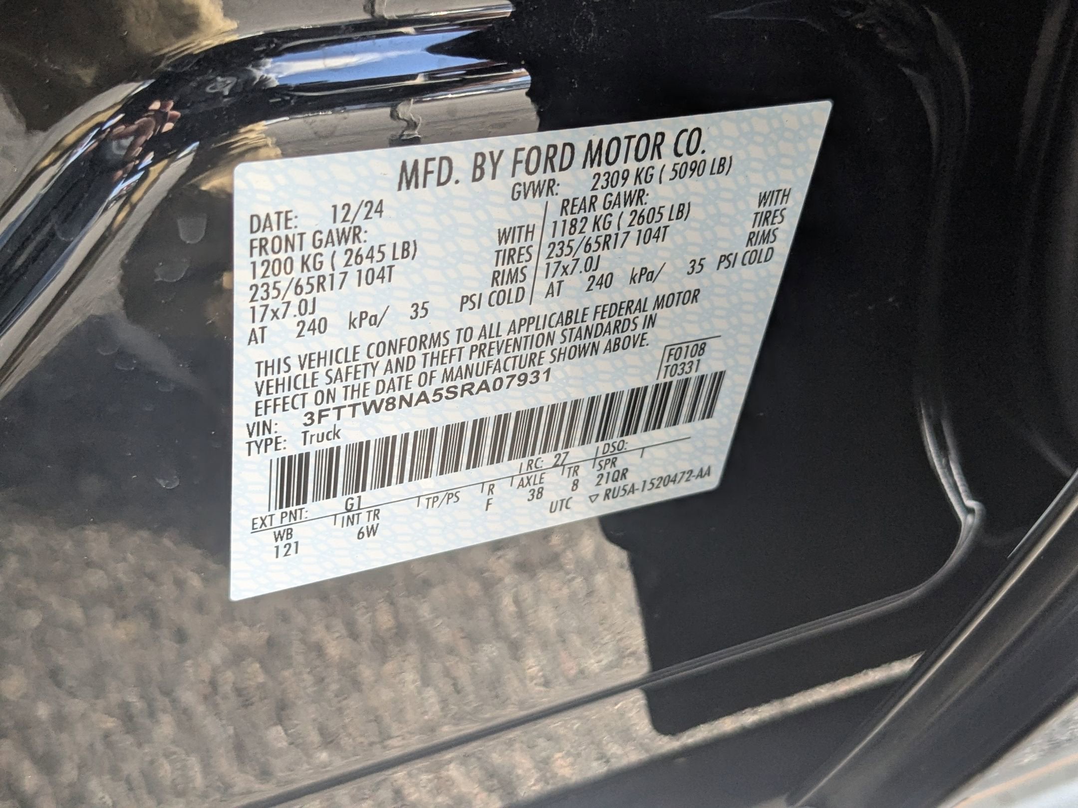 2025 Ford Maverick Tremor