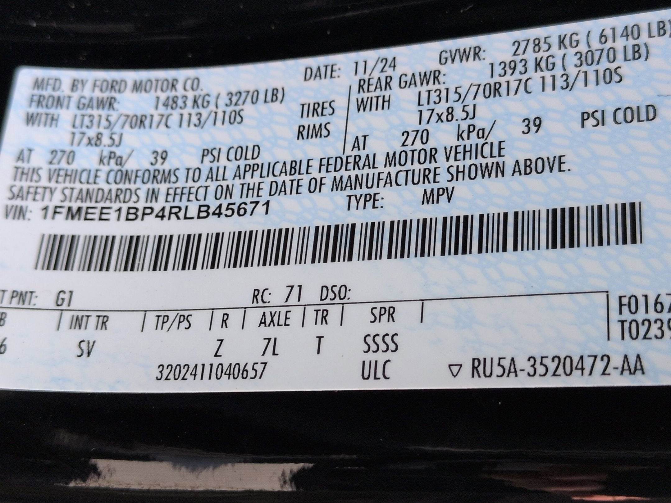 2024 Ford Bronco Black Diamond