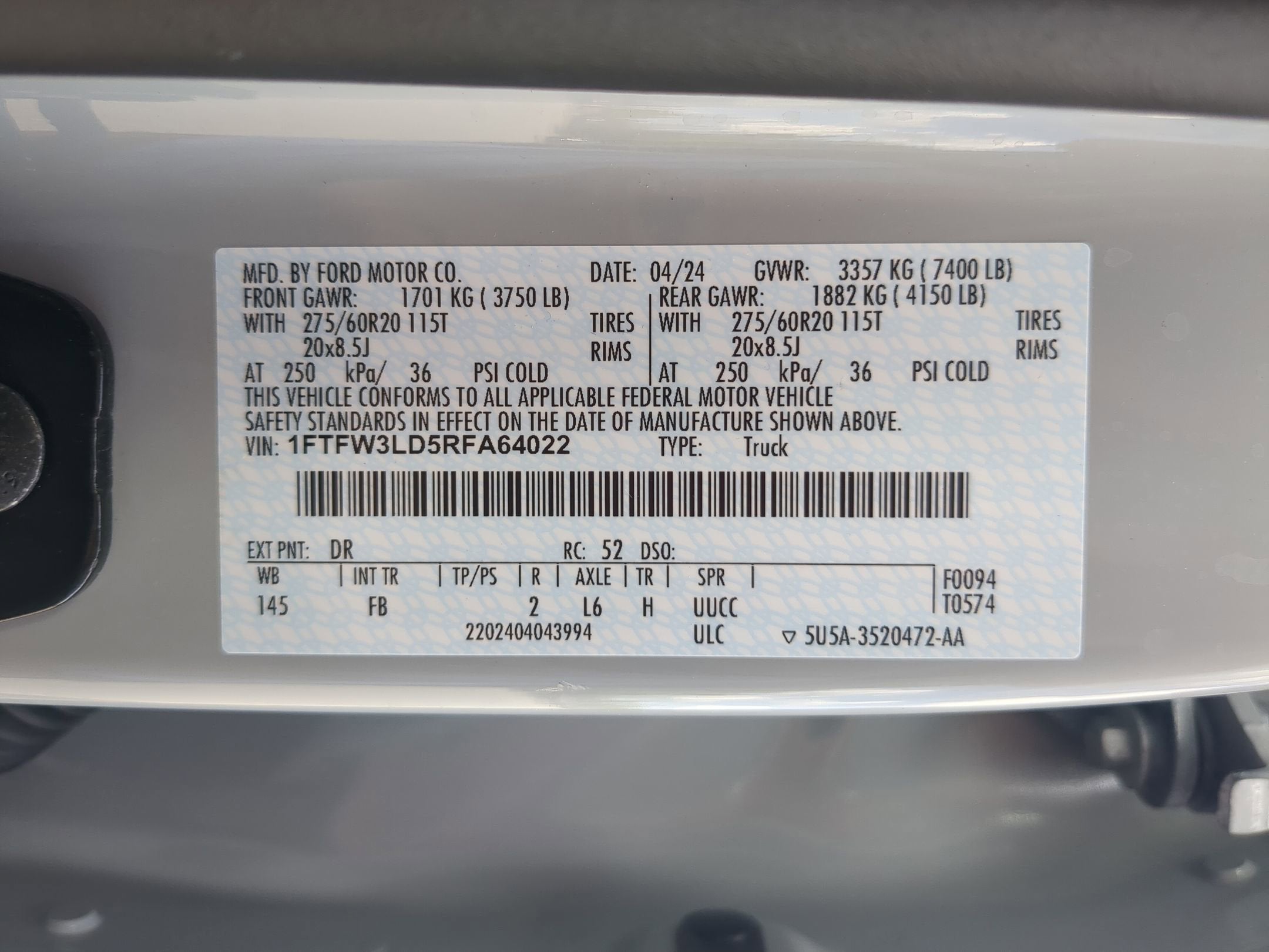 2024 Ford F-150 XLT