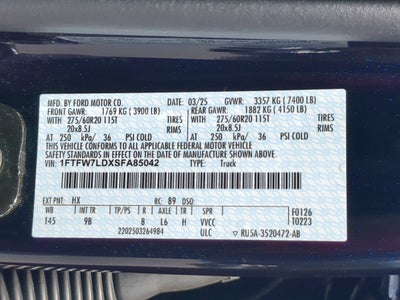2025 Ford F-150 Platinum