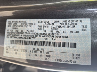 2026 Ford Super Duty F-250 SRW Platinum