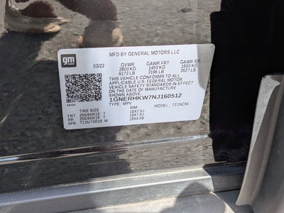 2022 Chevrolet Traverse LT Leather