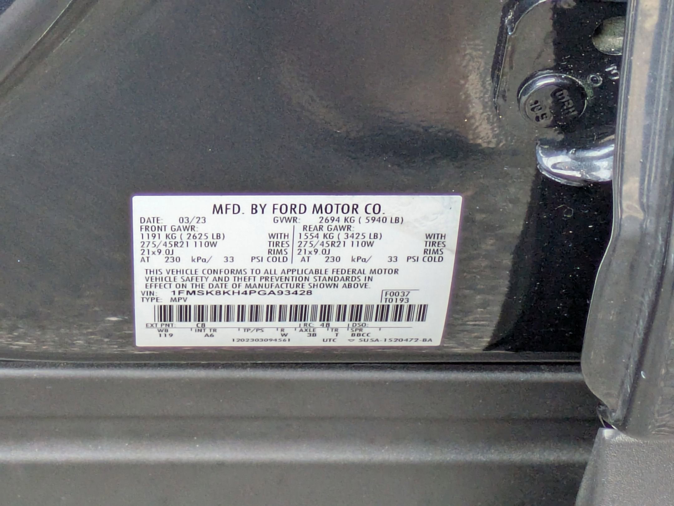 2023 Ford Explorer ST-Line