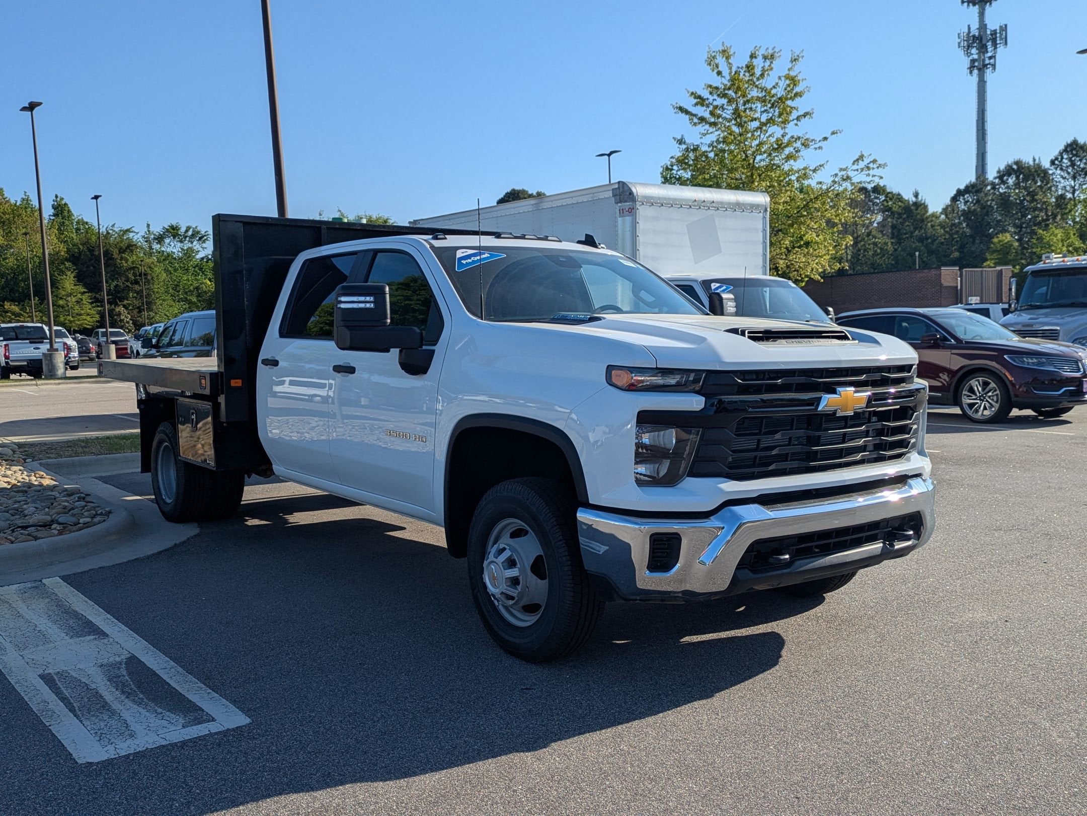 2024 Chevrolet Silverado 3500HD FLATBED DUMP WORK TRUCK