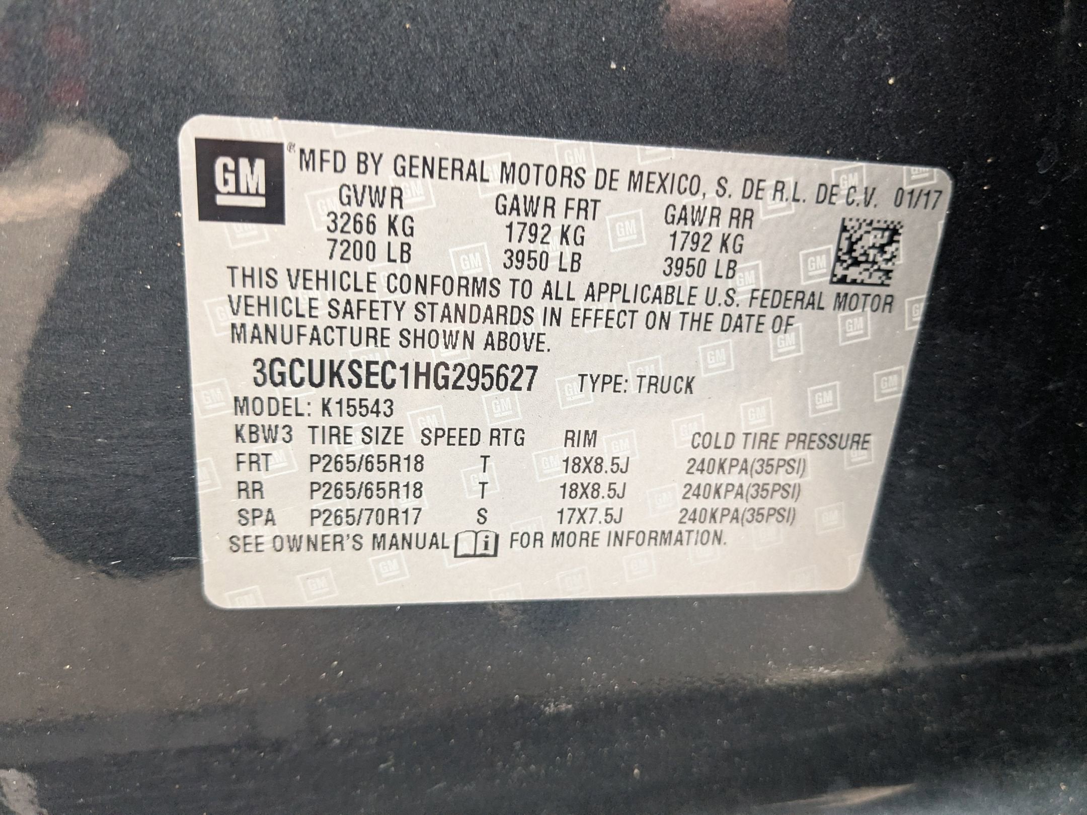 2017 Chevrolet Silverado 1500 LTZ