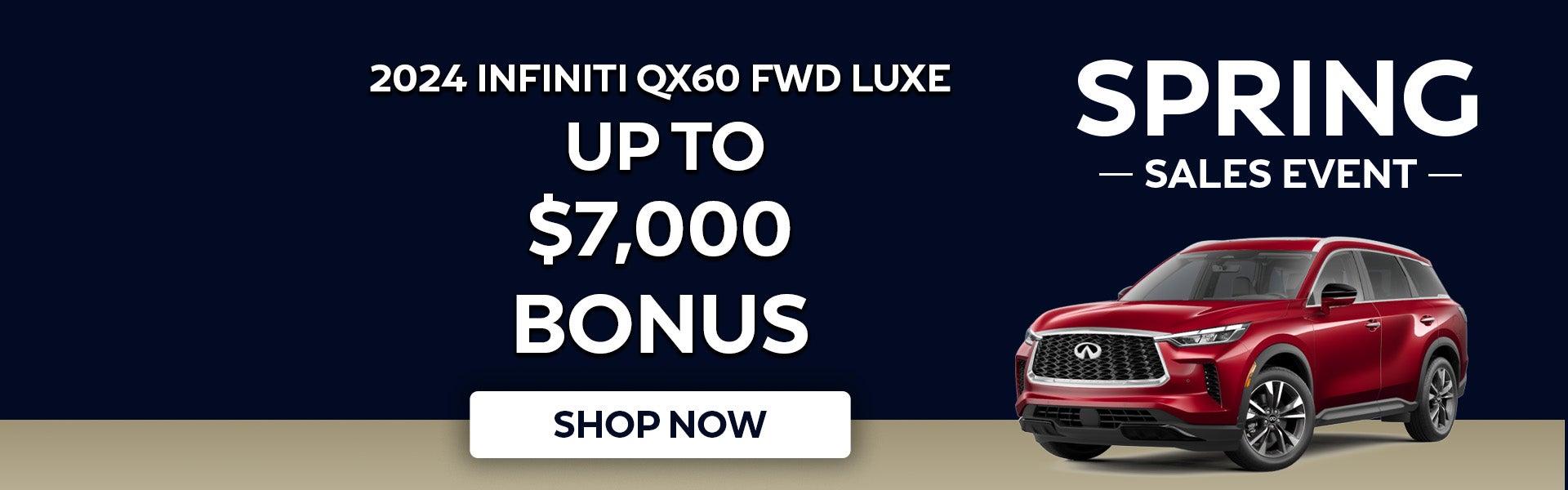2024 INFINITI QX60 FWD Luxe Special Offer